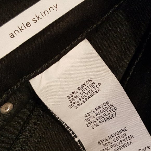 STS Blue Skinny Ankle Mid-Rise Black Jeans - Picture 7 of 7